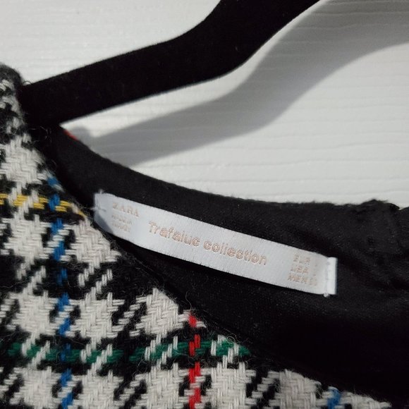 Zara Wool Blend Patterned Dress - Picture 4 of 7